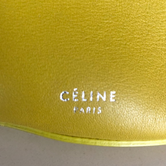 Céline Big Bucket Bag in Bright Yellow/Green - Picture 3 of 4